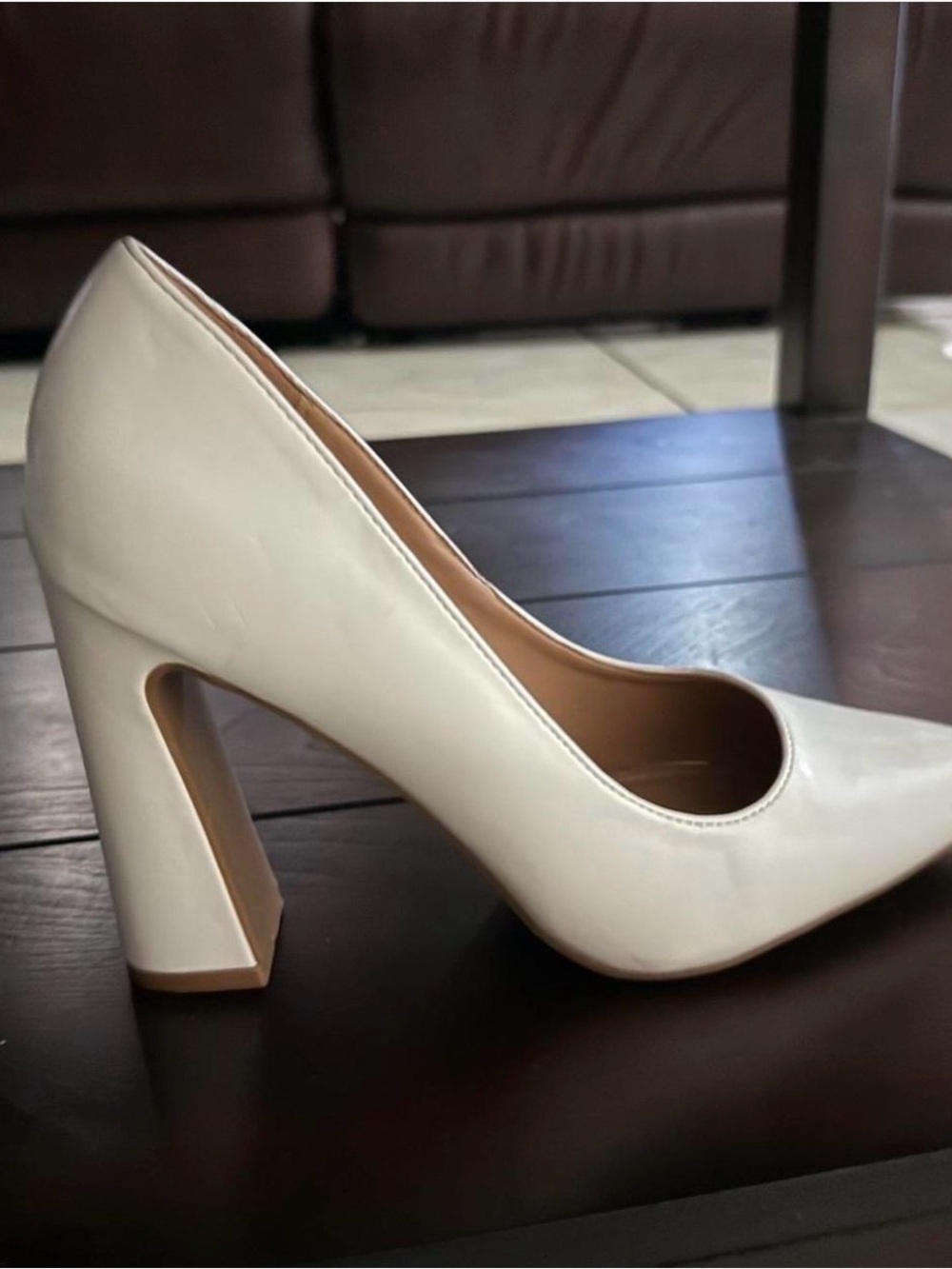 white heels